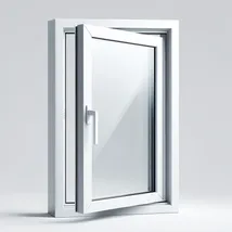 Casement window design opening outward for airflow and energy efficiency