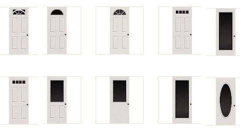 Additional custom door style sample from Fiberglass Doors Toronto showroom selection