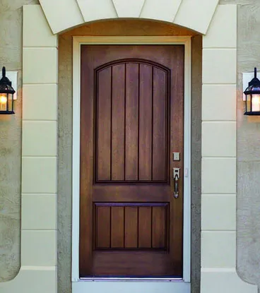Fiberglass front doors in Toronto with durable and energy-efficient entry solutions